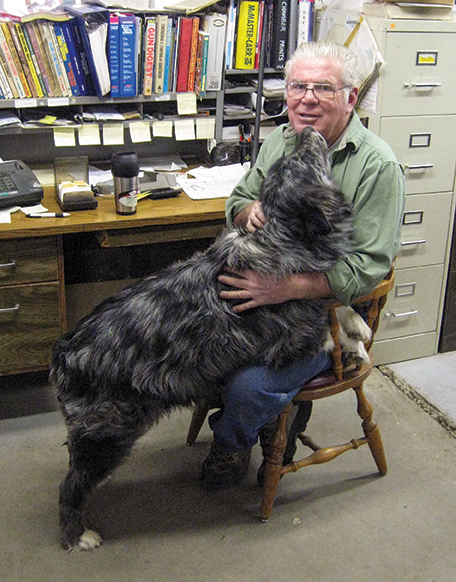 Al and his old technical advisor “Patch” who, unfortunately, has passed on.